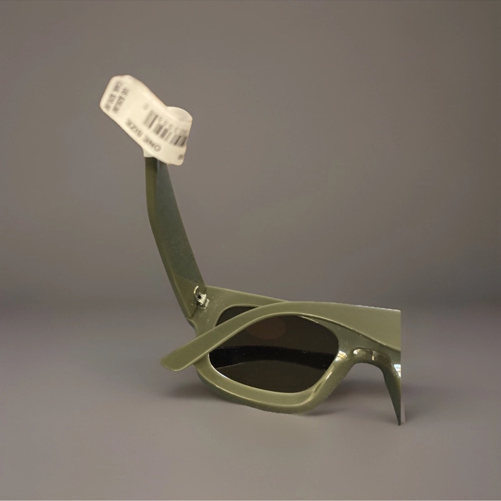 Aldo Olive Green Rectangular Sunglasses - image 4